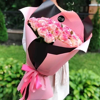 51 pink roses to Bodrum